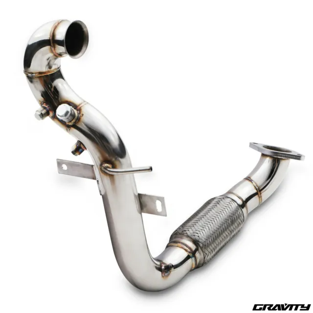 Stainless Exhaust Dpf Eliminate Removal Pipe For Ford Focus Mk3 1.6 Tdci 12-15