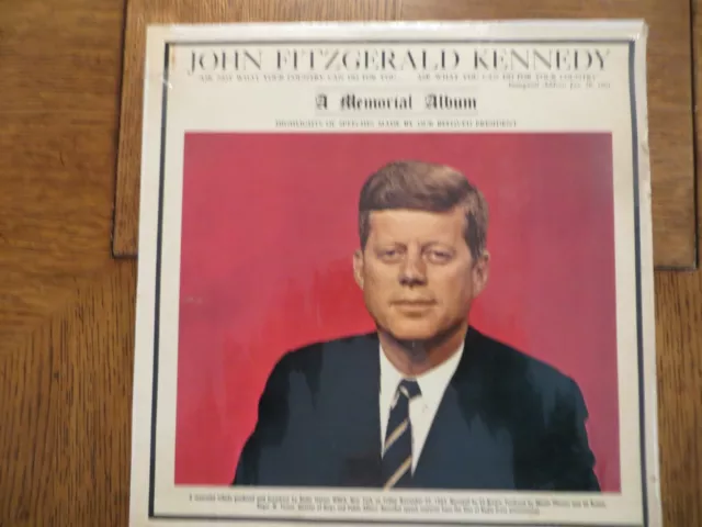 John Fitzgerald Kennedy - A Memorial Album - 1963 Premier 2099 Vinyl VG+/VG+!!!