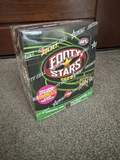 SELECT AUSTRALIA 2025 AFL Footy Stars Collector Cards Sealed Box (36 ...