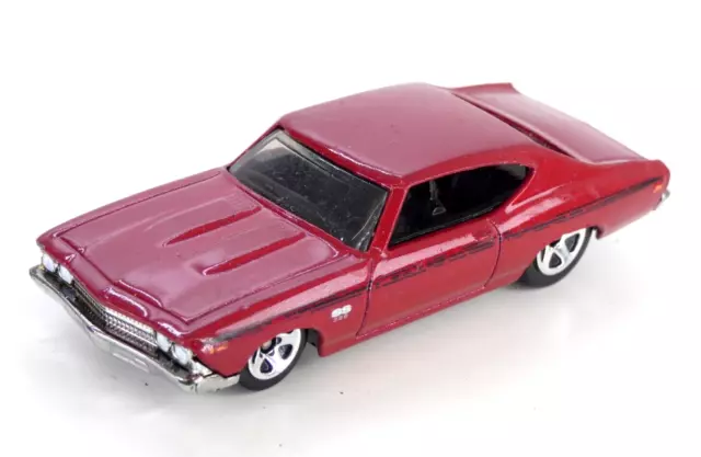 Hot Wheels 69 Chevelle SS 396 Toy Car Chevrolet Diecast Model Mattel 2008