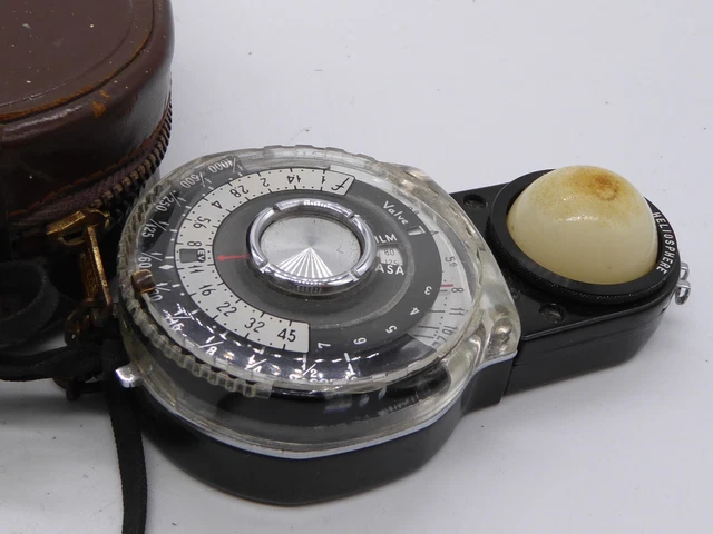 Rare Norwood Super Director Selenium Cell Exposure / Light Meter, Working .
