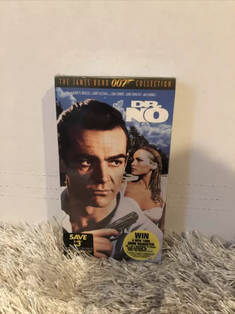DR. NO VHS Tape SEAN Connery, Ursula Andress, 007 James Bond, Factory ...