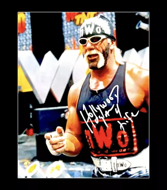 Wwe Hulk Hogan Hand Signed 8X10 Nwo Autographed Photo With Hogans Beach Shop Coa