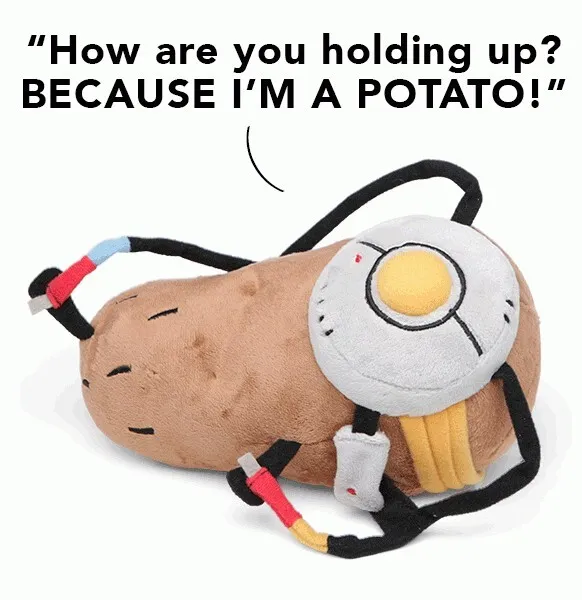Portal 2 Glados Potato Talking Plush -- Thinkgeek