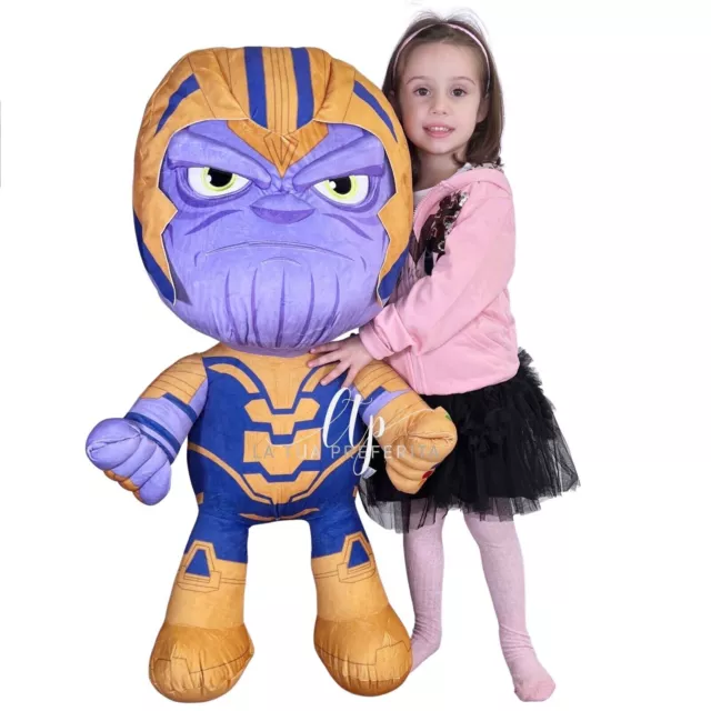 Thanos Avengers 95cm Peluche Géant Original Marvel Super-Héros Enfants Garçons