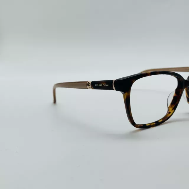 CELINE DION Brille SCHILDKRÖTE KATZENAUGE Brillengestell MOD: CD7178 3