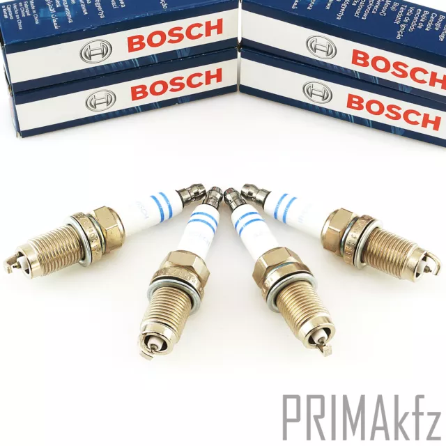 4x Bosch Bougies D'Allumage FR6HI332 pour Audi A1 A3 Seat Skoda VW Golf V VI