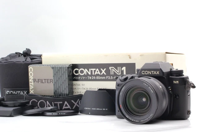 [NEAR MINT Box Set Kit] Contax N1 35mm SLR Film Camera Body 24-85mm Lens JAPAN