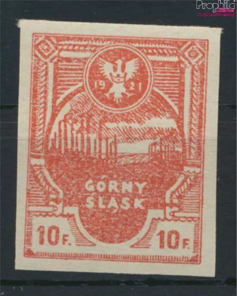Briefmarken Ost-Oberschlesien - Insurg. 1921 Mi 1x B postfrisch(9120129