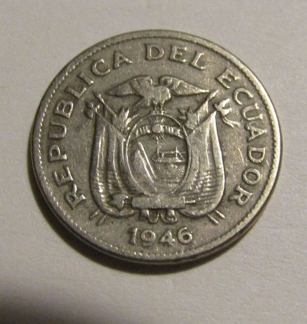 Ecuador 1946 10 Centavos Coin
