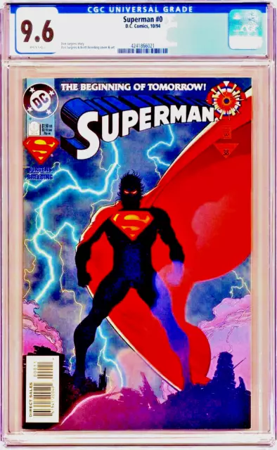 Superman   DC---1994---#0---Graded 9.6 by CGC