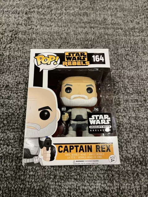 Funko Pop! Star Wars Rebels Captain Rex #164 Smuggler's Bounty Exclusive NEW!