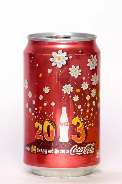 2013 Coca Cola can, Cambodia; New Year