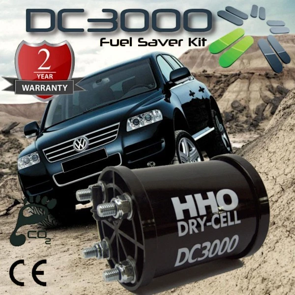 HHO Kit Universel DC3000 + Rehausseur MAF + CCPWM30A pour moteurs 2,4-3,6 Litres 2