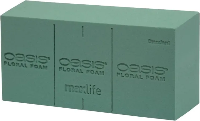 Oasis Premium Floral Wet Blocks Wet Foam For Fresh Flowers