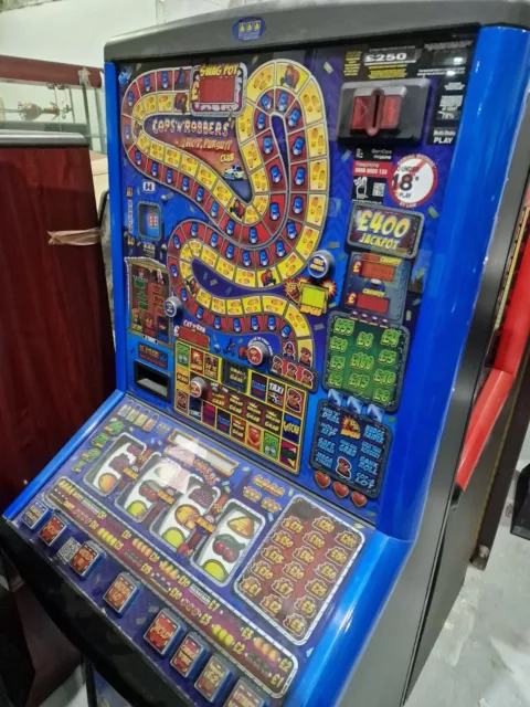 COPS N ROBBERS HOT PURSUIT Pub Fruit Machine £400 Jackpot / Excellent Game