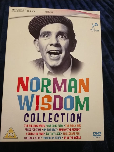 NORMAN WISDOM COLLECTION (Box Set) DVD 1953-1966 12 Films On