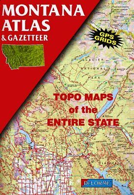 Montana Atlas and Gazetteer (State Atlas & Gazetteer) by DeLorme Mapping Comp…