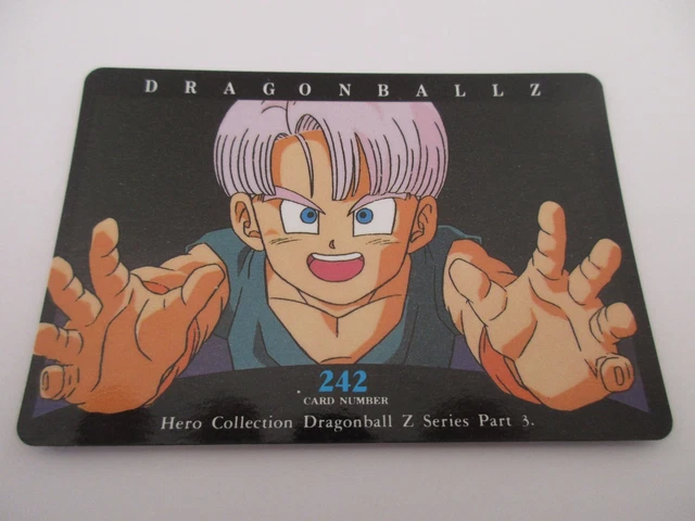 Carte Dragon Ball Z - Hero Collection Part 3 - Checklist 3 - Édition Japonaise 1994 - Qualité Excellente