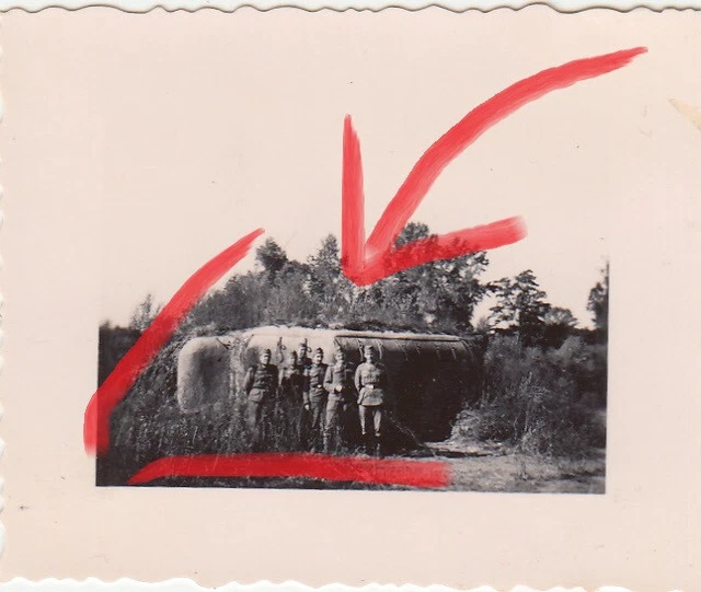 Foto WH 3. Gebirgs-Division Bunker Shelter Sudetenland Znaim Znojmo Mähren *173 2
