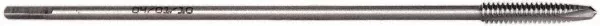 Hertel #6-32 UNC 2 Flute H3 Bright Finish HSS Spiral Point Extension Tap Plug...