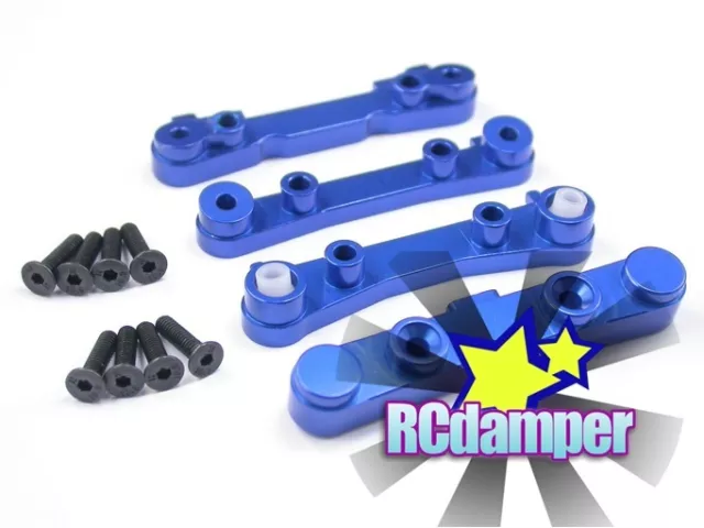 Aluminum Front & Rear Lower Arm Bulk B Losi 1/14 Mini 8 8Ight Eight Truggy Buggy