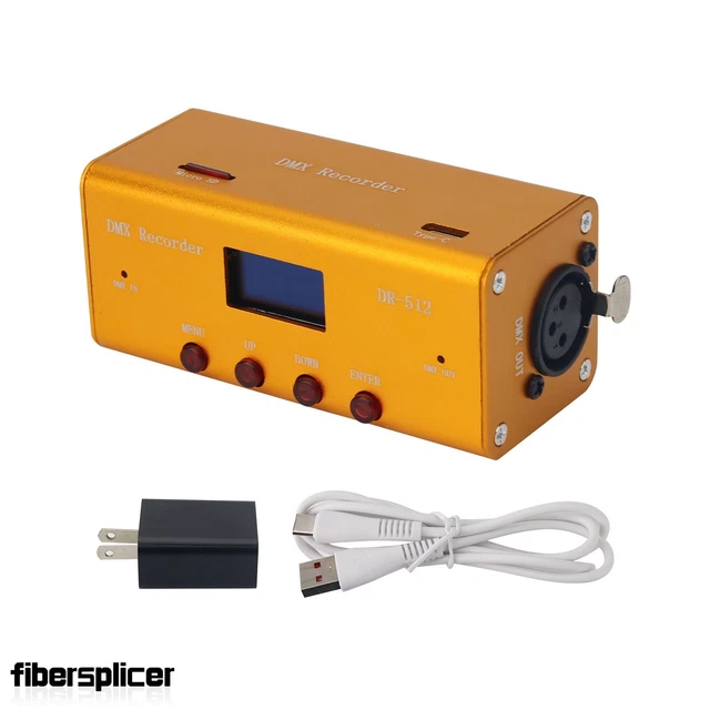 DR-512 HANDHELD DMX Recorder Supports 255 Effects to be