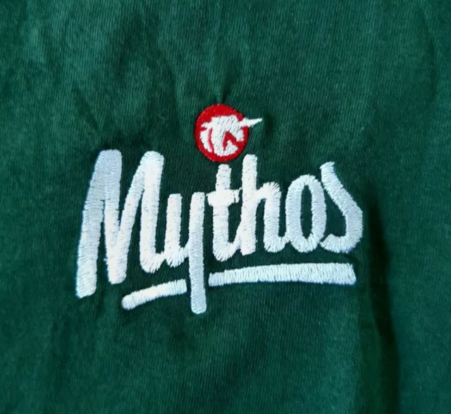Mens Mythos Tshirt Bottle Green Size Xlarge New Greek Greece Beer