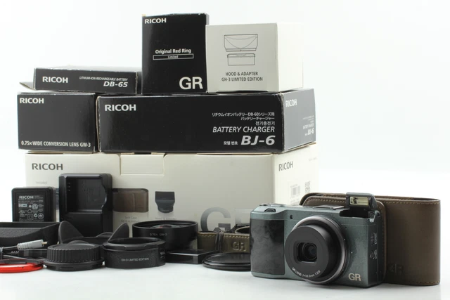 [Top MINT in ALL BOX] Ricoh GR Digital Compact Camera Limited Edition From JAPAN