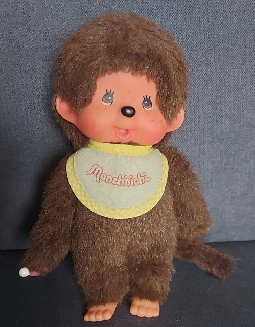 Peluche Kiki Monchhichi – Chemise Carreaux, Collection, Neuve