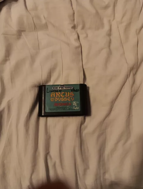 Arcus Odyssey (Sega Genesis, 1991) Cartridge Only