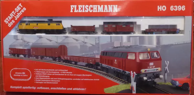 Fleischmann 6396; Startset komplett mit LIMA Diesellok BR 218 DB, in OVP