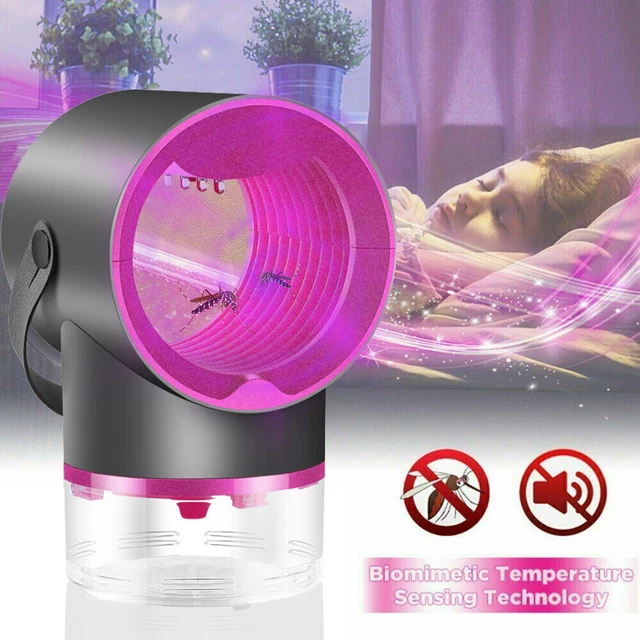 Moskito Killer Insektenvernichter USB Elektrisch LED Lampe Mückenfalle Licht DHL