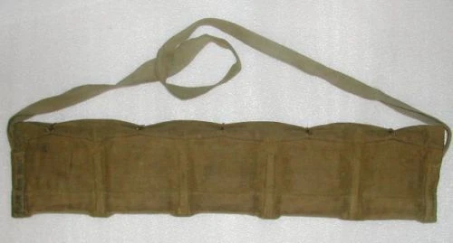 thumbnail image 2 of WW2 British Enfield Web Holster Khaki – Rifle Cover – Military Reproduction – Made In India 2 of 3