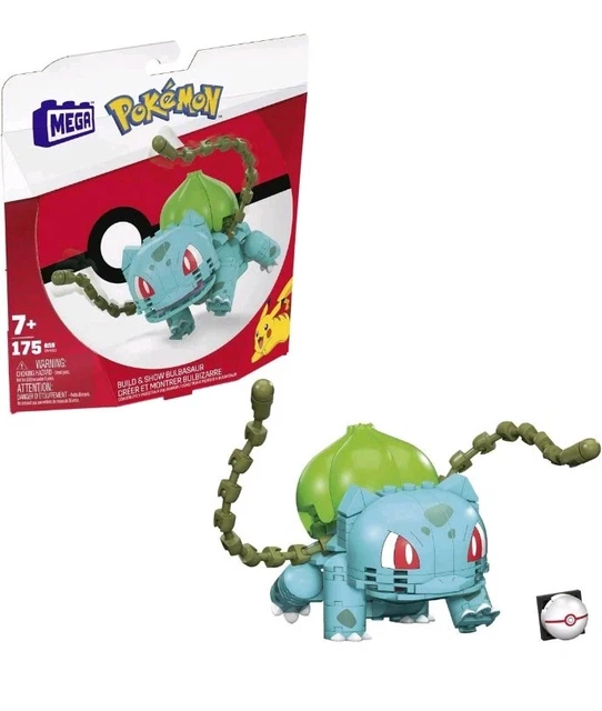MEGA Pokémon 3 figurines évolutions de Pikachu à construire, jeu de briques de construction, 622 pièces, pour enfant dès 7 ans, GYH06