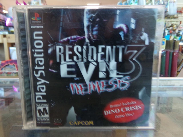 RARE VINTAGE PS1 PSX Skin Resident Evil 3 Nemesis PlayStation 1