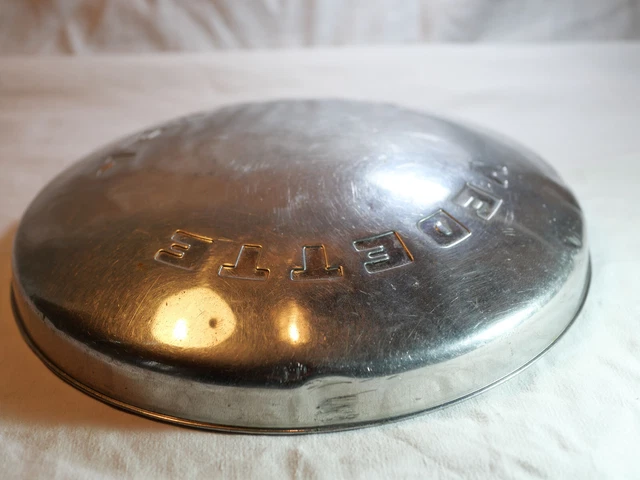 AUTOMOBILIA - Rare enjoliveur SIMCA Vedette V8 - années 1954 1961 6
