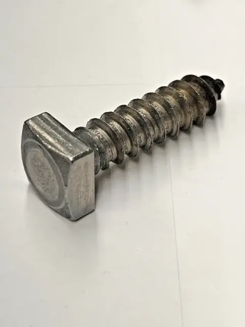 (25) 1/2 x 2 Square Head Lag Bolt Screw Steel Blacksmith Antique (3/4" head)