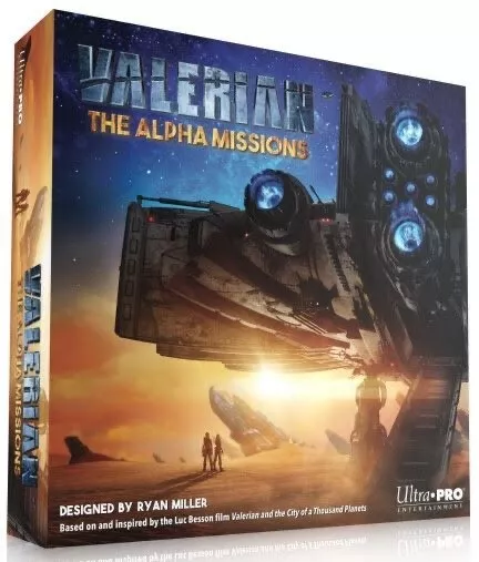 Valerian The Alpha Missions Board Game Brand New