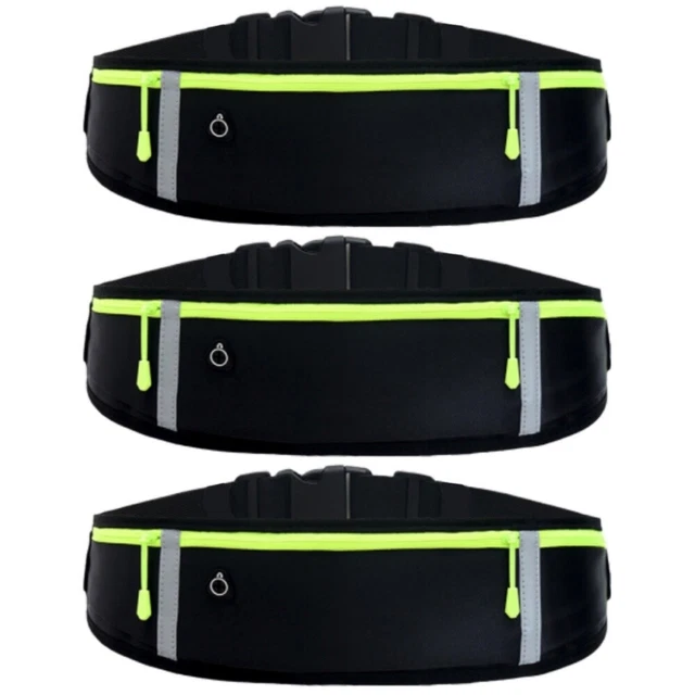 3 Count Hommes Et Femmes Tour De Taille Sac À Main Ceinture