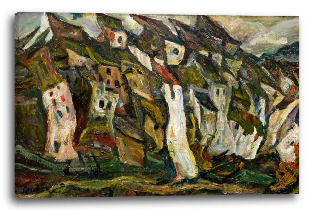 Kunstdruck Chaim Soutine - Les maisons