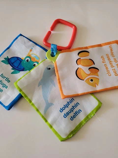 Baby Einstein Neptunes Ocean Discovery Jumper Replacement Part Toy Crinkle Book