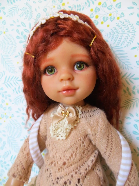 Poupée Maé Paola Reina 33 Cm - Création Unique Par L'Artiste Jana Blazkova