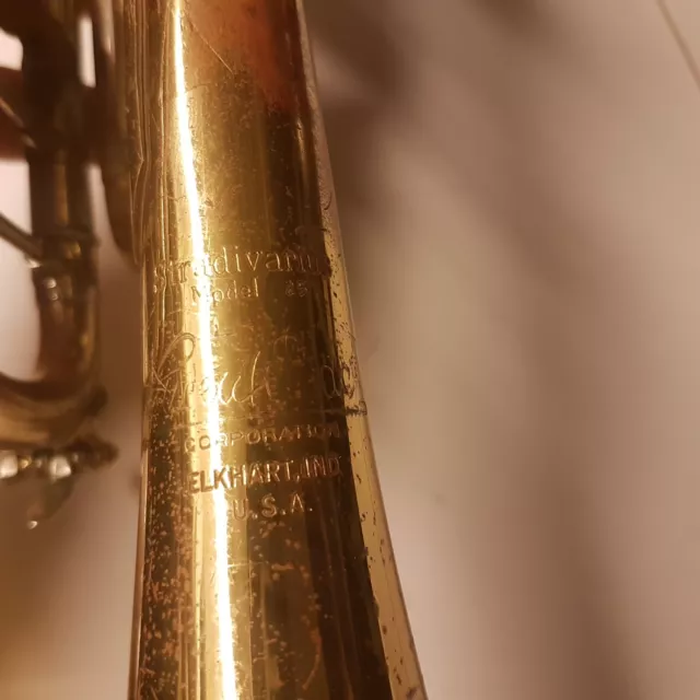 1974 Bach Stradivarius Mod 25 L - Bore Trompete / Trumpet Usa