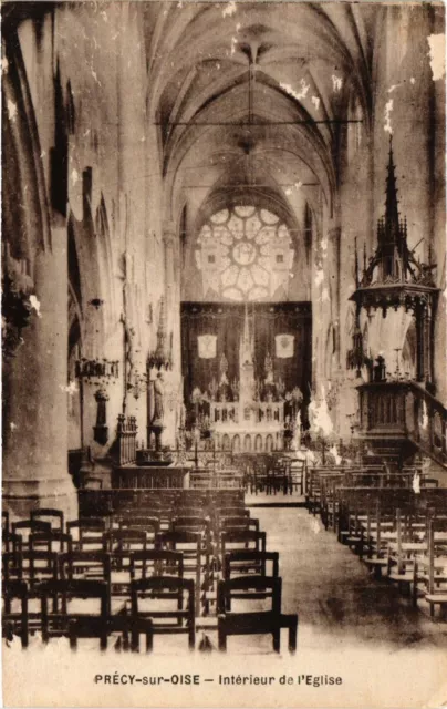 CPA PRECY-sur-OISE - Interieur de l'Église (291095)
