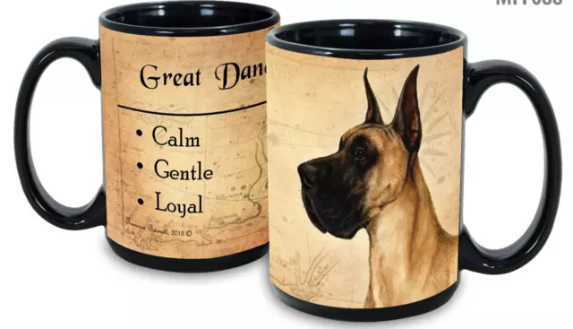 Fawn Great Dane Faithful Friends Mug