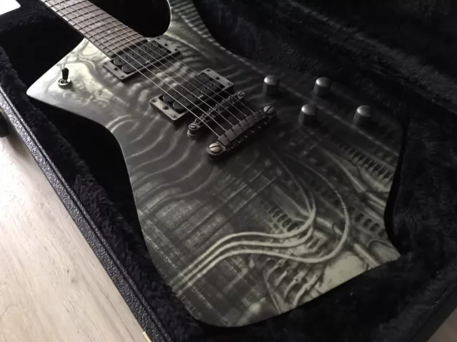IBANEZ ICHRG2 ICEMAN Guitar H.R. Giger Collector Condition Like
