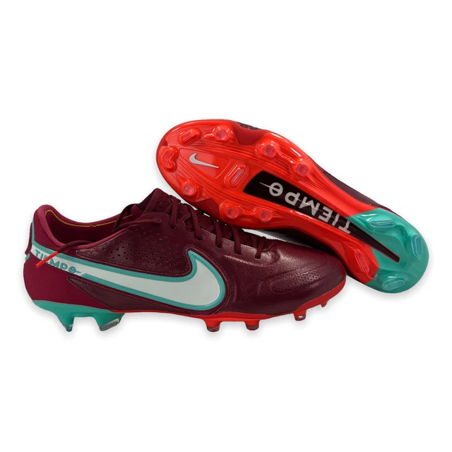 nike tiempo red blue