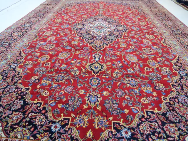 Traumhaft schöner Perserteppich Kashan 490x306 Orientteppich fein Top Zustand