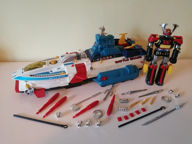 POPY VAISSEAU BATTLE Shark Battle Fever Vintage ( époque Goldorak ) EUR 160,00 - FR